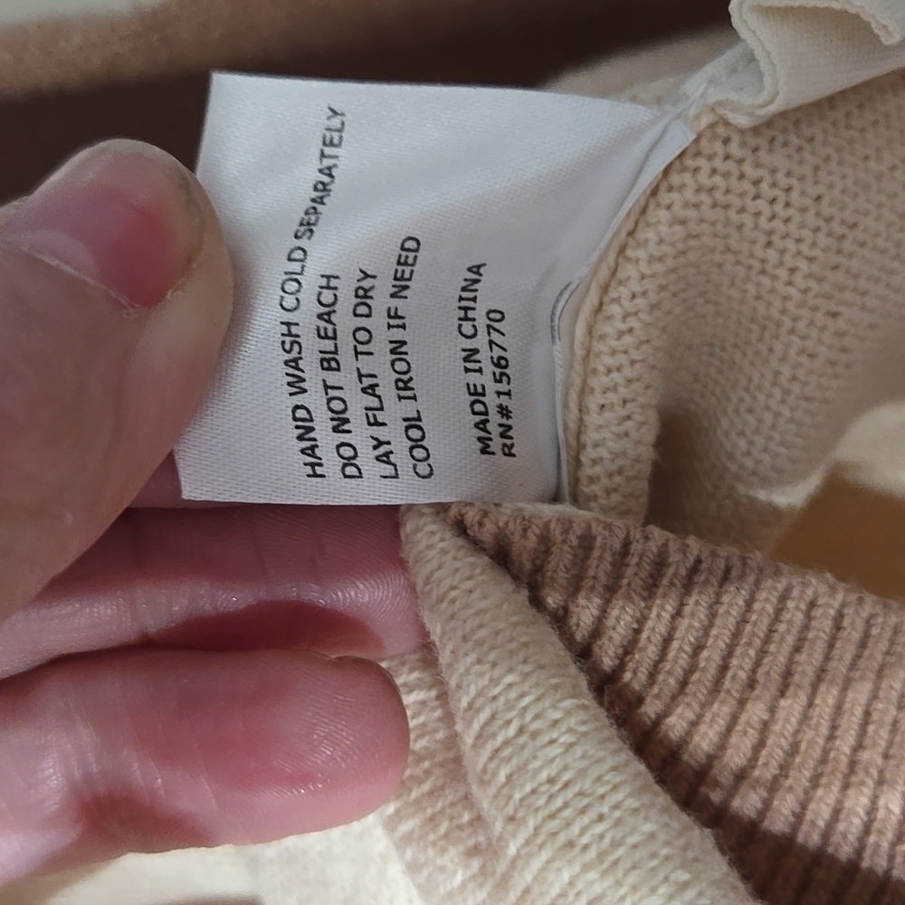Roolee Embroidered Sweater AS IS - Picture 7 of 8